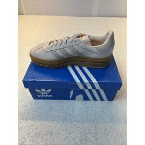 Adidas Gazelle Bold J Light Pink Gum/Tan Sole Women SZ 5.5 New in Box